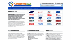 What Componentsmax.com website looked like in 2019 (5 years ago)