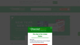 What Chemistdirect.co.uk website looked like in 2019 (5 years ago)