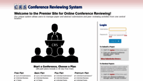 What Conferencereview.com website looked like in 2019 (5 years ago)