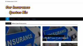 What Carinsurancequotesbiz.info website looked like in 2019 (5 years ago)