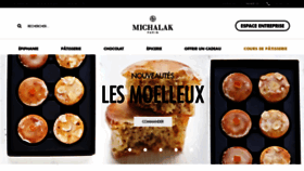 What Christophemichalak.com website looked like in 2019 (5 years ago)