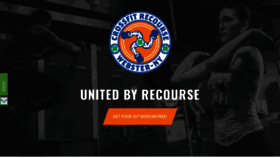 What Crossfitrecourse.com website looked like in 2019 (5 years ago)