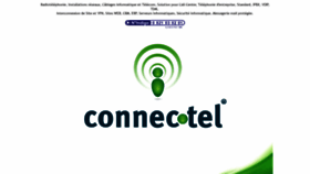 What Connectel.fr website looked like in 2019 (5 years ago)