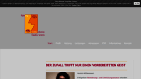 What Claudiaseverin.de website looked like in 2019 (5 years ago)