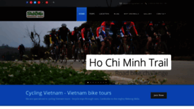 What Cyclingvietnam.net website looked like in 2019 (5 years ago)
