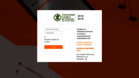 What Campusdocencia.ucv.es website looked like in 2019 (5 years ago)