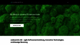 What Codecentric.de website looked like in 2019 (5 years ago)