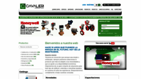 What Cavalieri.com.ar website looked like in 2019 (5 years ago)