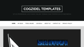 What Cogzideltemplates.com website looked like in 2019 (5 years ago)