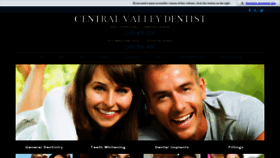 What Centralvalleydentist.com website looked like in 2019 (5 years ago)