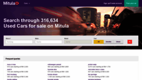 What Cars.mitula.my website looked like in 2019 (5 years ago)