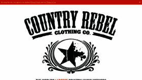 What Countryrebel.com website looked like in 2019 (5 years ago)
