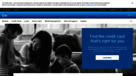 What Citibank.com.au website looked like in 2019 (5 years ago)