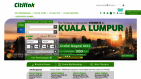 What Citilink.co.id website looked like in 2019 (5 years ago)