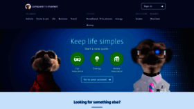 What Comparethemarket.com website looked like in 2019 (5 years ago)