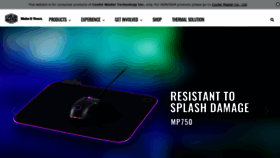 What Coolermaster.com website looked like in 2019 (5 years ago)