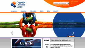 What Copyright.com website looked like in 2019 (5 years ago)