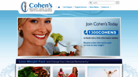 What Cohens.com.au website looked like in 2019 (5 years ago)
