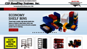 What Cldhandlingsystems.com website looked like in 2019 (5 years ago)