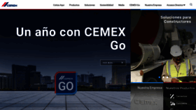 What Cemexcolombia.com website looked like in 2019 (5 years ago)