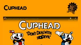 What Cupheadgame.com website looked like in 2019 (5 years ago)