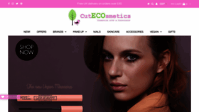 What Cutecosmetics.co.uk website looked like in 2019 (5 years ago)