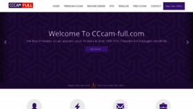 What Cccam-full.com website looked like in 2019 (5 years ago)