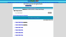 What Coolmusicz.net website looked like in 2019 (5 years ago)