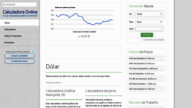 What Calculadoraonline.com.br website looked like in 2019 (5 years ago)