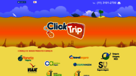What Clicktrip.com.br website looked like in 2019 (5 years ago)