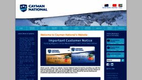 What Caymannational.com website looked like in 2019 (5 years ago)