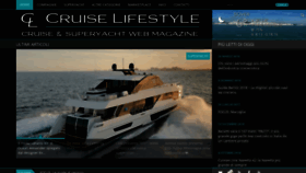What Cruiselifestyle.it website looked like in 2019 (5 years ago)