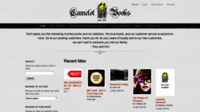 What Camelotbooks.com website looked like in 2019 (5 years ago)