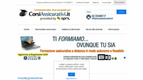 What Corsiassicurativi.it website looked like in 2019 (5 years ago)