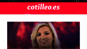 What Cotilleo.es website looked like in 2019 (5 years ago)