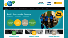 What Cleancorp.co.nz website looked like in 2019 (5 years ago)