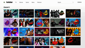 What Channelv.in website looked like in 2019 (5 years ago)