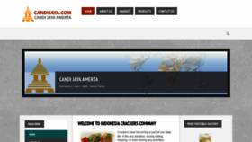 What Candijaya.com website looked like in 2019 (5 years ago)