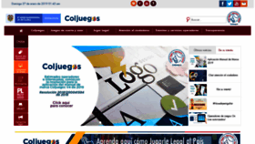 What Coljuegos.gov.co website looked like in 2019 (5 years ago)
