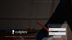 What Colplex.com website looked like in 2019 (5 years ago)