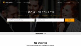 What Careerbeacon.com website looked like in 2019 (5 years ago)