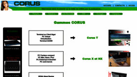 What Corus.pro website looked like in 2019 (6 years ago)