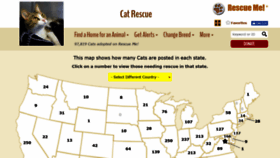 What Cat.rescueme.org website looked like in 2019 (5 years ago)