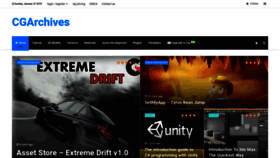 What Cgarchives.com website looked like in 2019 (5 years ago)