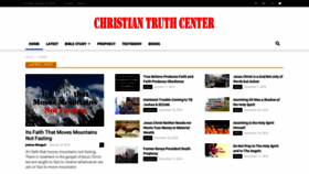 What Christiantruthcenter.com website looked like in 2019 (5 years ago)