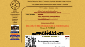 What Corosanclemente.com.ar website looked like in 2019 (5 years ago)