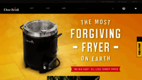 What Charbroil.com website looked like in 2019 (5 years ago)