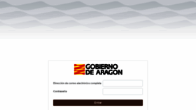 What Correoweb.aragon.es website looked like in 2019 (5 years ago)