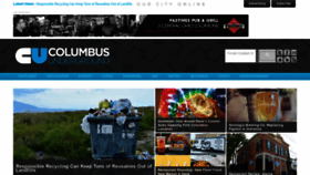 What Columbusunderground.com website looked like in 2019 (5 years ago)