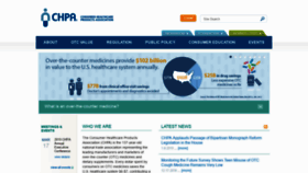 What Chpa-info.org website looked like in 2019 (5 years ago)